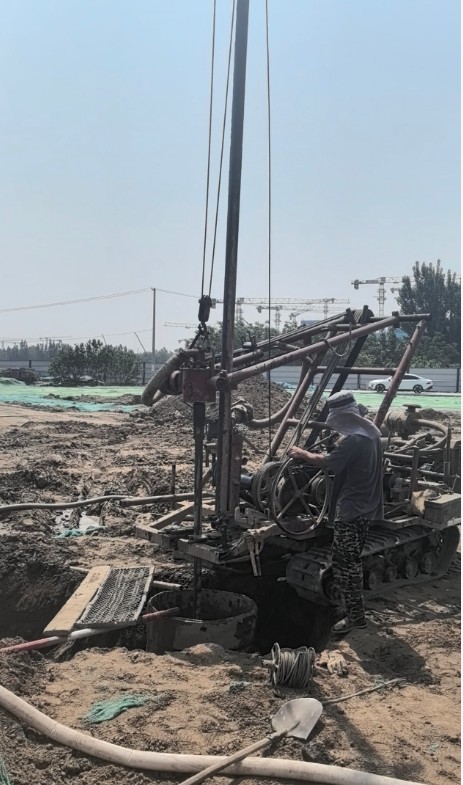 扬州江都工地打井